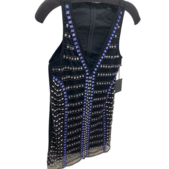 NBD x Revolve Beaded Embellished Shift Party Dress - Picture 6 of 16